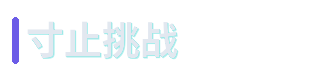 寸止挑战